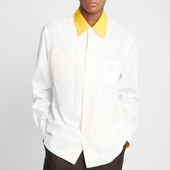 BNWT AW18 MARNI TWO-TONE REVERSIBLE SHIRT 50 - Picture 1 of 13